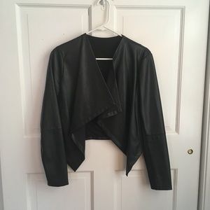 Faux Leather Jacket